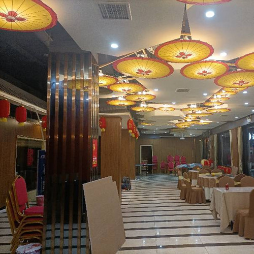 仿古油纸伞灯装饰复古怀旧风中式火锅店饭店茶楼餐厅农家院装饰伞