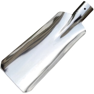 加厚不锈钢放羊铲多功能窄口铁锹小方铲户外铲土挖沟铲子牧羊神器