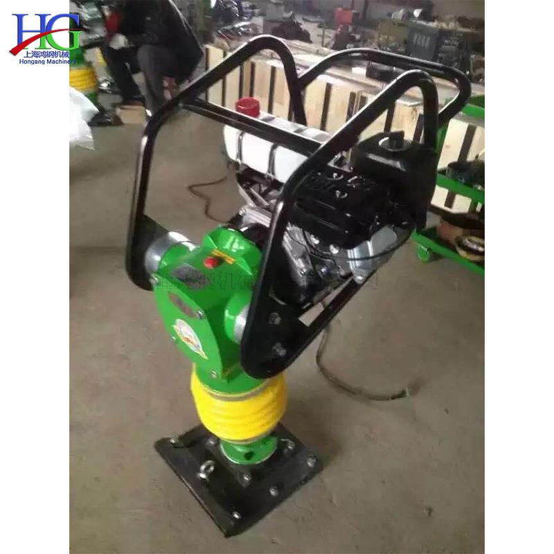 HCR80型冲击夯 地面夯实建筑电动夯实机 立式汽油火力夯一机多用