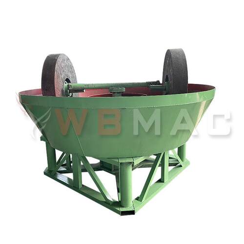 YM-1100 选金磨矿湿式碾矿机 全自动研磨机矿用碾金机