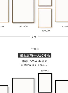 幸福一家北欧风格客厅装饰画沙发背景壁画儿童房床头卧室卡通挂画
