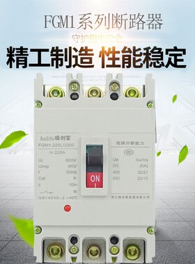 塑壳断路器空气开关NM1 CM1-100 125 225 250 400 630 800S L A3P