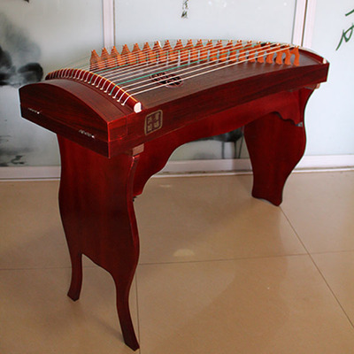 素韵Q108便携式小型古筝成人练习专业实木半筝迷你小筝初学者使用