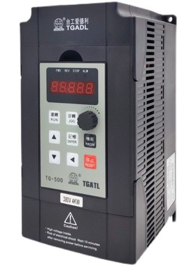 TGATL台工爱德利380V变频器三相4KW电机风机自动化通用矢量调速仪