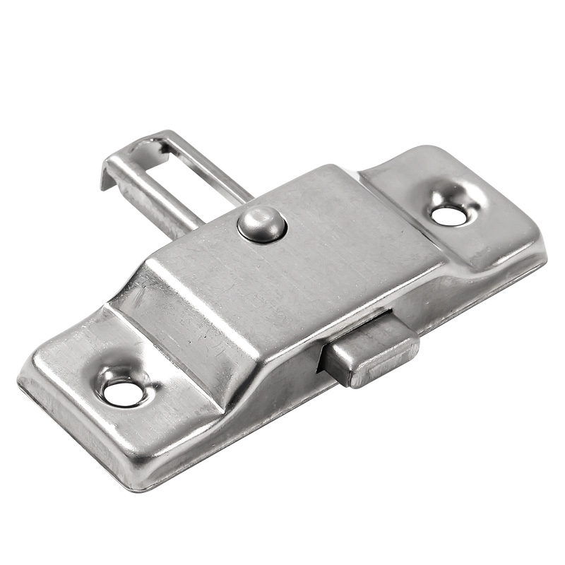 加厚款无框阳台玻璃门窗锁折叠门窗插销锁锁扣中间锁扣窗户防盗锁