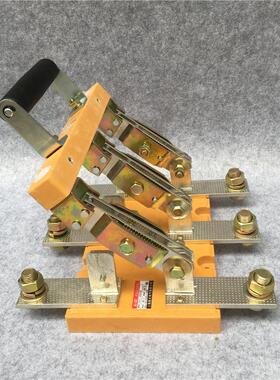 全新良大开启式刀开关隔离开关单投刀闸HD11F-1000/38 3组 HD11B-