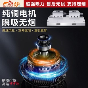 一厨好戏商用抽油烟机吸油排烟机厨房土灶不锈钢排烟罩净化一体机