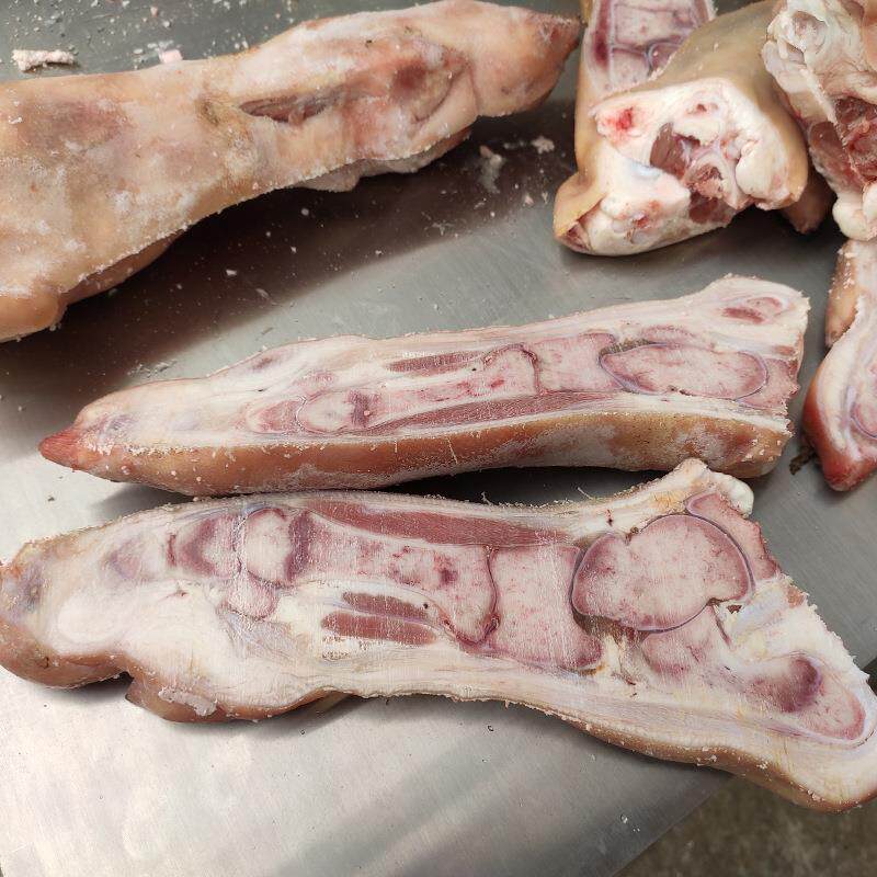 自动安全猪蹄开半猪肘子猪脚锯两半设备 大型鸡胸分半台湾距骨分