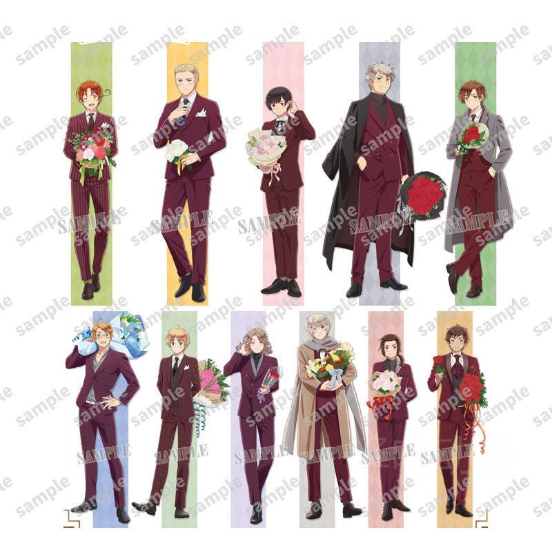 【情人节】黑塔利拿亚亚克力周边立牌摆件高清花西装