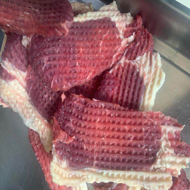 台湾商用牛排断筋机猪排扎孔机牛排断筋机带骨肉排片嫩化断筋设备