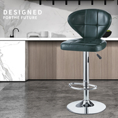吧台椅旋转升降酒吧椅高脚凳休闲咖啡靠背椅子家用舒适前台凳子