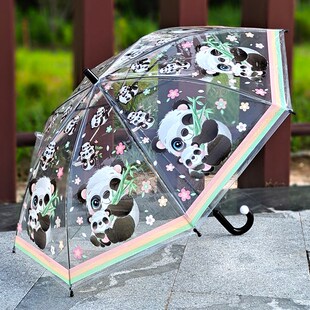 透明雨伞儿童加厚轻便耐用可爱女孩男孩宝宝安全幼儿园小学生防雨