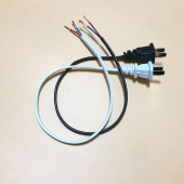 两项插头线2 0.75平方二插两芯电源线带插头两孔纯铜国标电源线