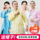 无尘服大褂防静电防尘白色蓝色长款 工衣工服工作电子厂服男女