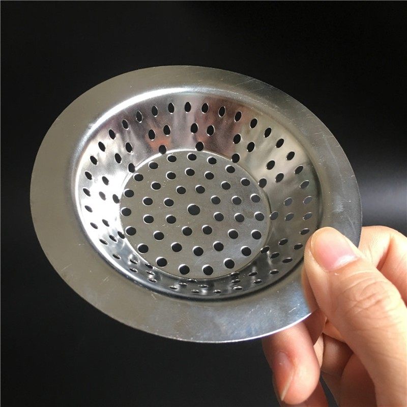 健明 水池隔渣网漏不锈钢过滤网浴室拦头发地漏隔异物隔残渣滤网