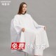 高档发廊专用理发围布不沾发防水理发店剪发围布带袖 定制 网红潮款