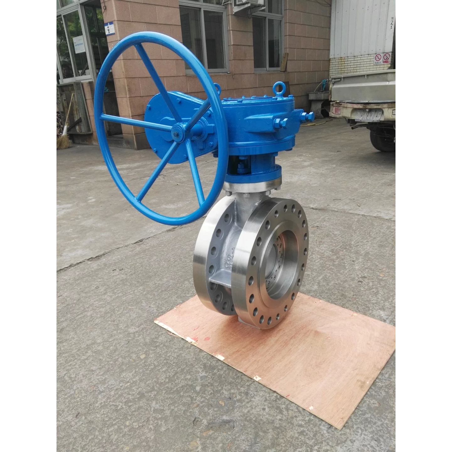 美标不锈钢硬密封法兰蝶阀  D343W-150LBP DN100  150 200福兴良