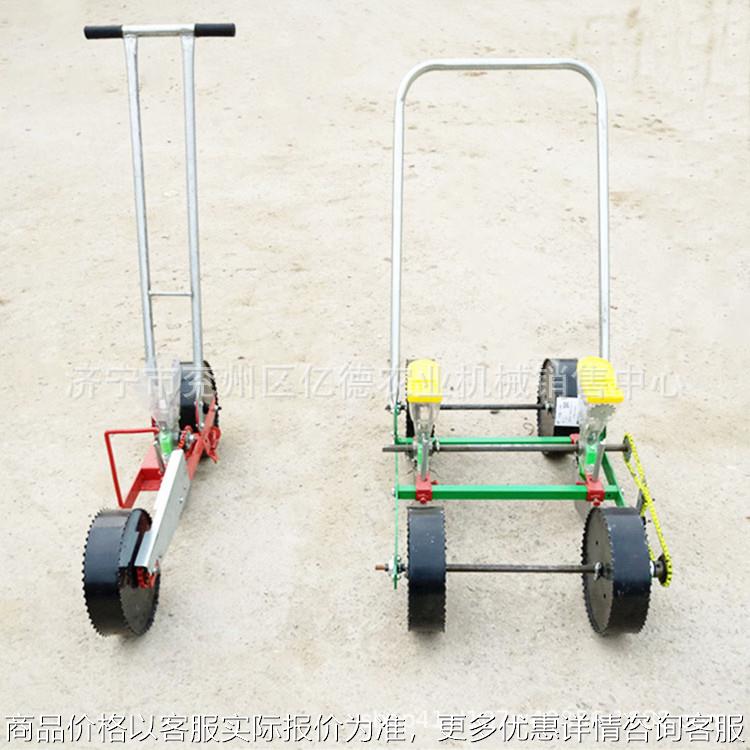小颗粒种子精播机谷子蔬菜多行手推式精播机多种任选蔬菜精播机