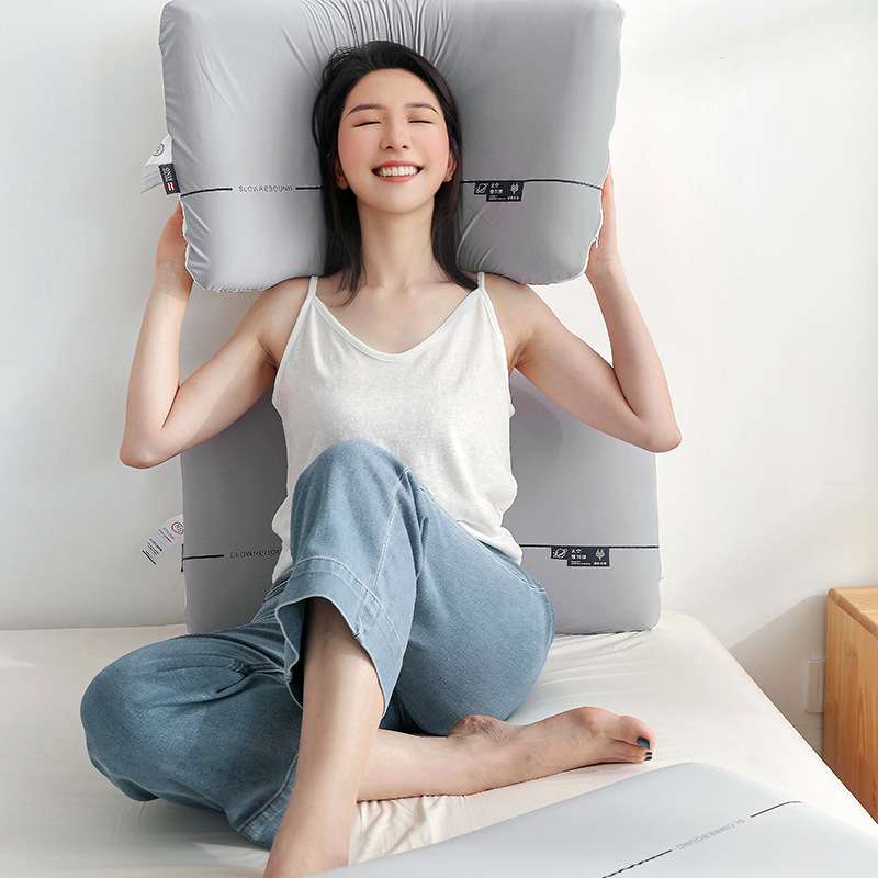 太空记忆枕慢回弹枕头枕芯a类不塌陷不变形长枕头48x74cm