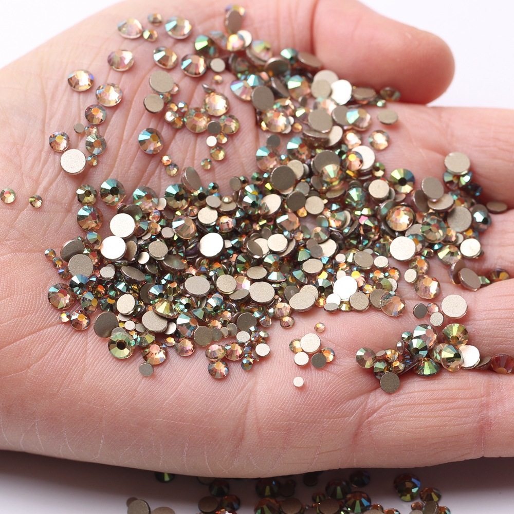 美甲饰品平底金底幽灵之光玻璃水钻圆形国贸A钻美甲DIY材料美甲,饰品/流行首饰/时尚饰品新,其他DIY饰品配件,淘宝优惠券,粉丝福利购,淘宝优惠卷