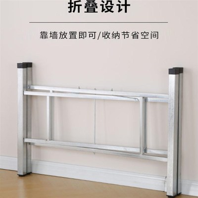 简易大圆桌架可折叠桌腿支架桌脚餐桌架子折叠桌腿桌架加厚桌脚架