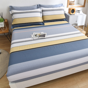 定做60支全棉床笠1米x1.2x1.35x1.8x1.9m纯棉床套22.2加大床包