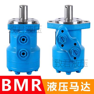 BMR液压马达50/80/125/160/200/315/400摆线液压油马达低速大扭矩