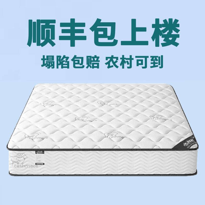 梦神床垫十大名牌软硬两用20CM经济型乳胶椰棕床垫弹簧家用租房用