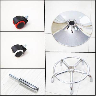 吧台椅汽杆酒吧椅子配件吧台凳脚架升降椅圆盘凳子脚轮脚钉成向轮