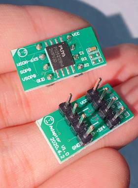 PY25Q128HA普冉flash储存芯片 SOP8测试开发板 新的 diy用途