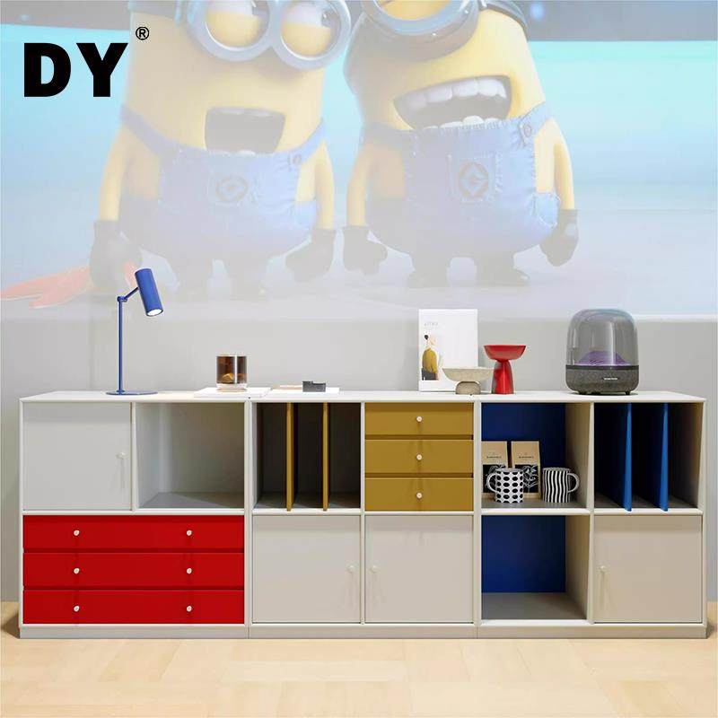 独也/Montana同款模块组合电视机柜落地矮书柜多巴胺餐边柜储物柜