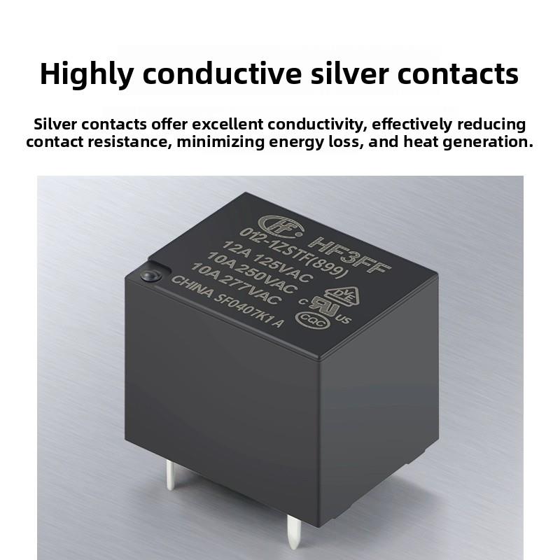 JQC HF3FF-003 005 009 012 024-1HS 1ZS 1HST 1ZSTVDC原装继电器