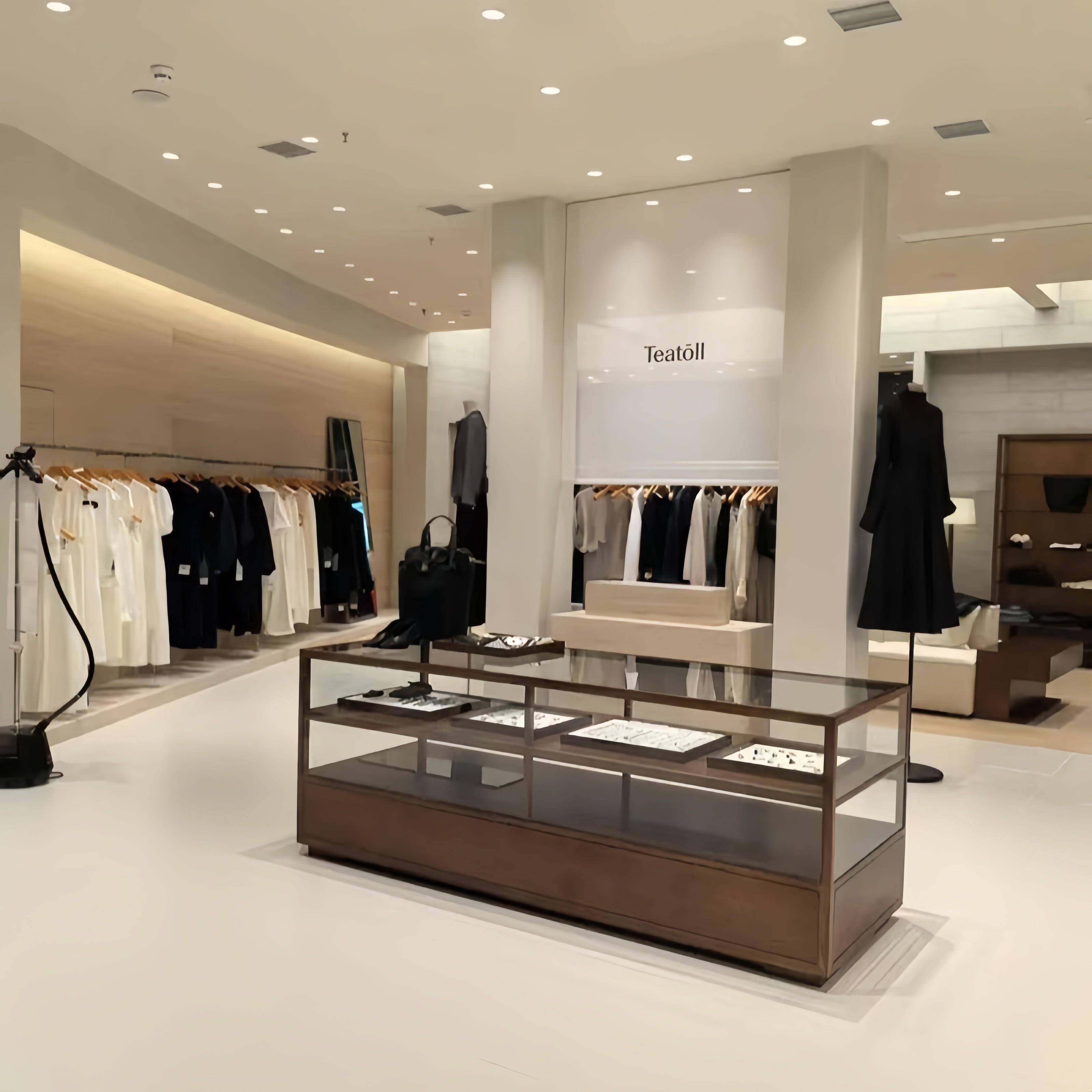 中岛台展示架落地式陈列架超市货架展示柜服装店货架展示架