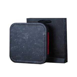 覆古中式茶饼包装铁盒普洱茶礼盒空盒通用200克357g收纳茶盒定制