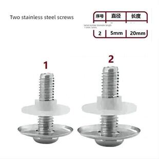 锅盖手柄螺丝通用不锈钢耐高温盖帽蒸锅配件炒锅螺丝配件