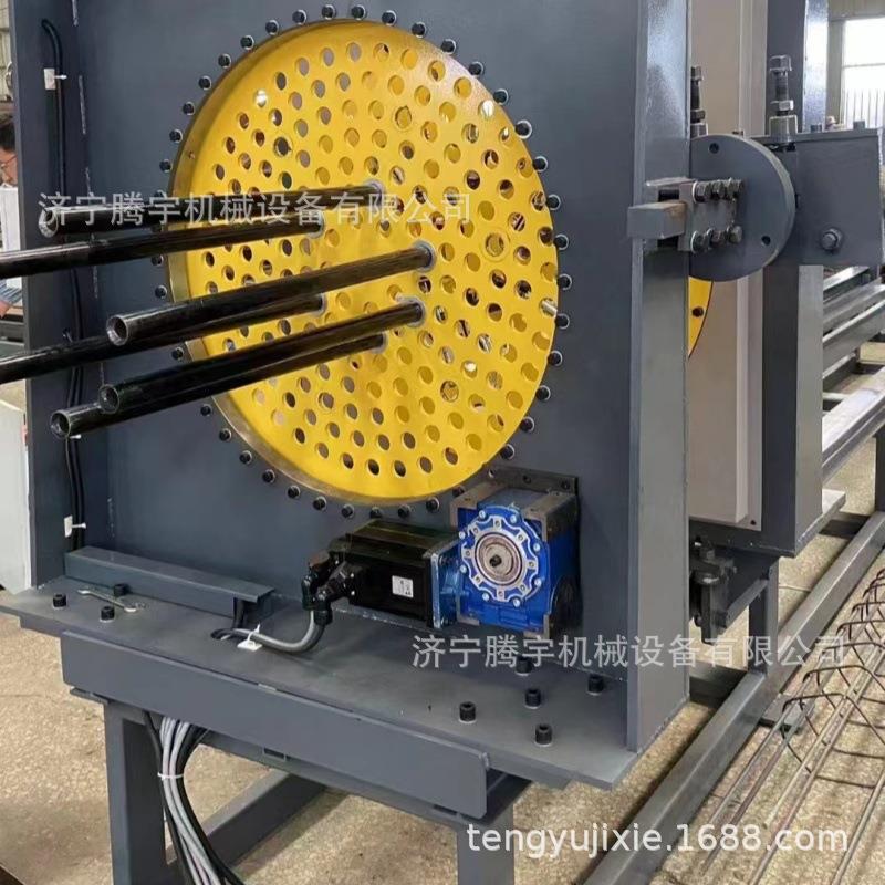 光伏站用光伏桩钢筋滚笼机现货全自动光伏笼成型机小型光伏笼绕筋