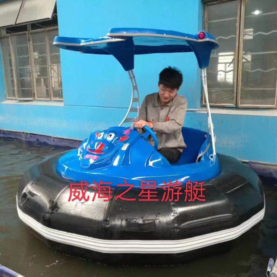 激光电动船水上景区公园