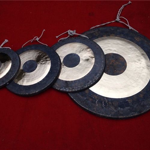 50公分抄锣双色锣开道锣响锣喜庆锣铜锣厂铜锣打击乐器价格包邮