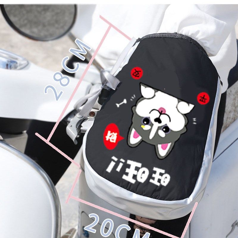 国标电动自行车手套冬季保暖手把套加绒加厚骑车小型电动车护手罩