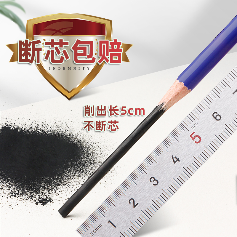 毕加索炭笔套装美术生绘画专用软碳中碳硬碳笔14b素描速写铅笔特