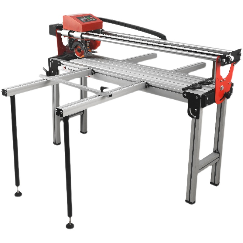 沃玛隆台式多功能全自动瓷砖切割机无尘水刀开槽磨边倒角石材推刀