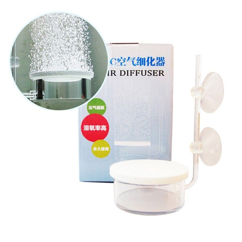 养鱼氧气泵鱼缸增氧泵超静音打氧机空气细化器气泡石条气泡盘包邮