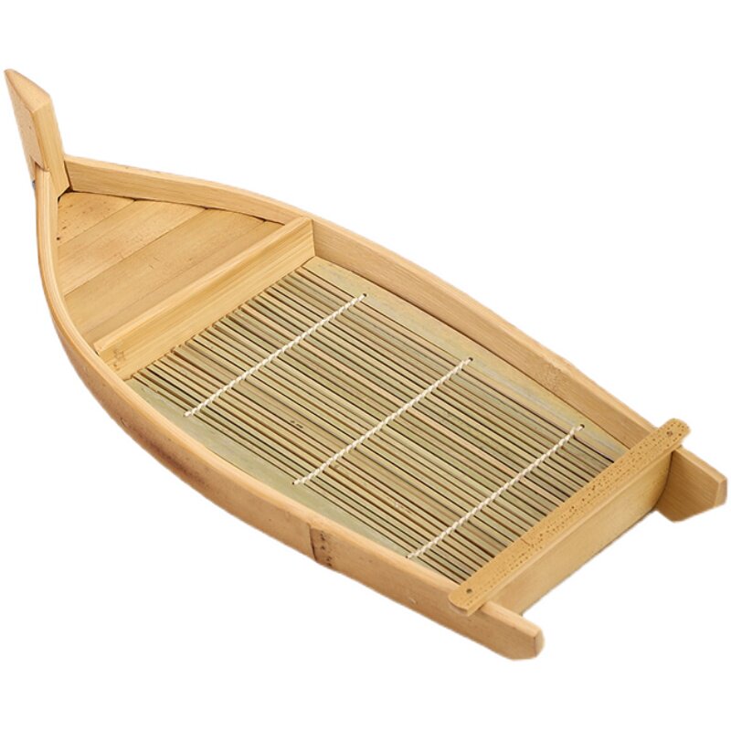 竹制品竹制茶盘干果盘日式家用船型水果盘茶台酒店刺身摆盘干泡盘,特色手工艺,竹编/竹雕,淘宝优惠券,粉丝福利购,淘宝优惠卷