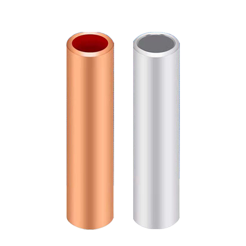 GT紫铜/铝加厚A级电缆中间对接管接头连接器接线端子铜管铝管压接