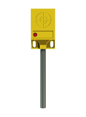 P18-D4NK PK扁平形接近开关npn pnp方形电感式传感器5V 24V 220V