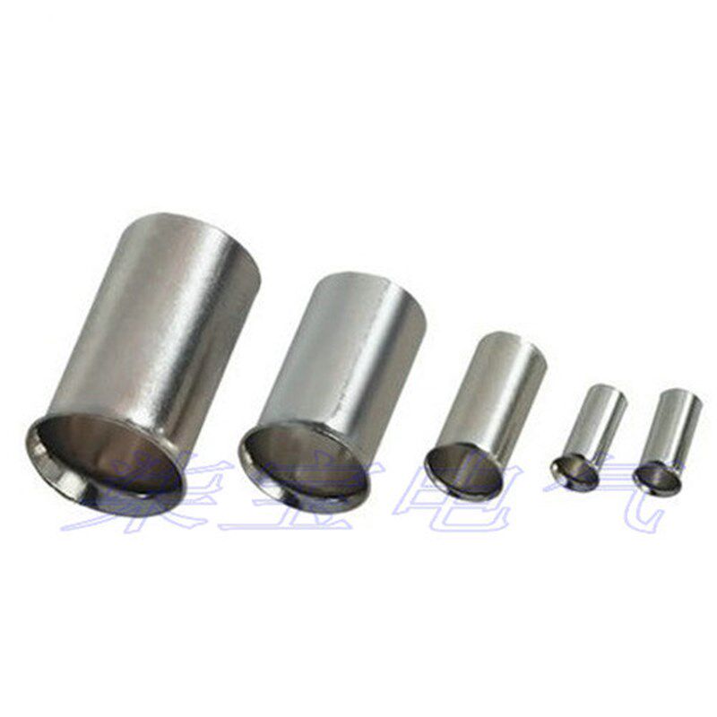 EN0508/1508/2508管型针形冷压接线端子铜鼻子线耳电线压接裸端头