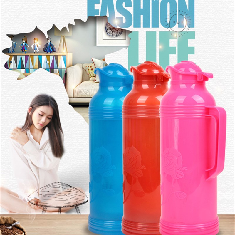 暖瓶熟胶外壳家用热水瓶老式开水瓶暖壶学生宿舍用保温瓶壶5磅2升