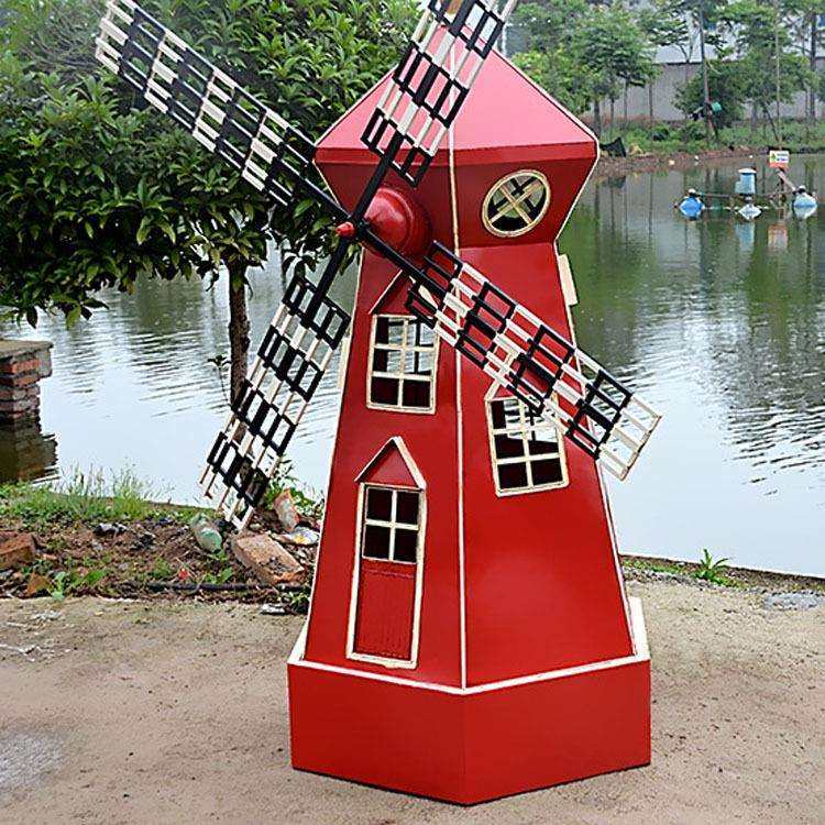 复古荷兰风车模型铁艺家居软装摆件摄影道具大型落地陈列摆设,鲜花速递/花卉仿真/绿植园艺,割草机/草坪机,淘宝优惠券,粉丝福利购,淘宝优惠卷