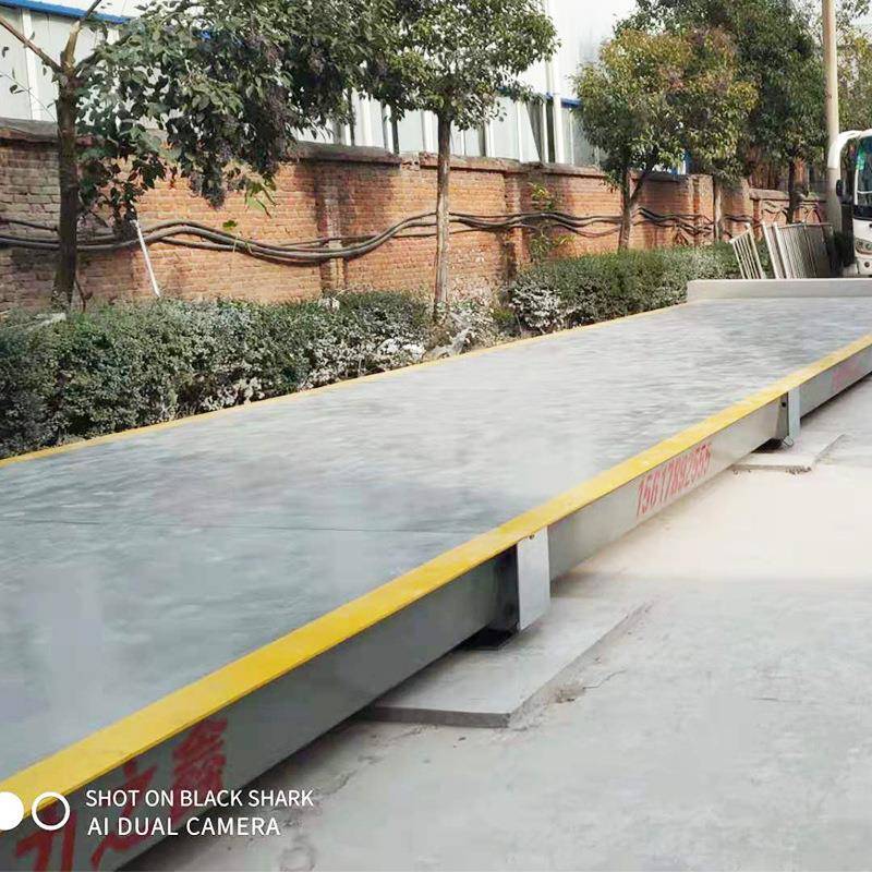 销售100T石料称重地磅数字电子汽车衡器80吨150吨高强钢地磅