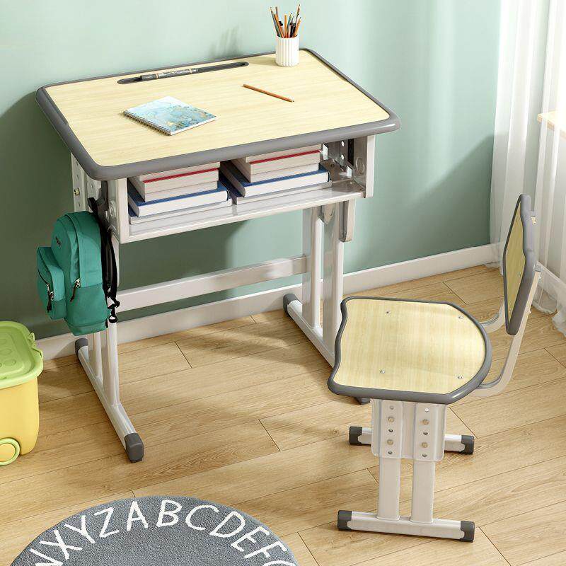 儿童学习课桌椅套装学校可升降家用学生小孩多功能书桌椅组合